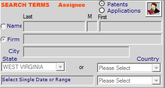 USPTO Assignee Searchable Fields